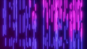 Flow of digital information. Moving segments of colored lines. Background for logo animation.09 video