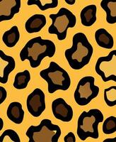 Leopard Print Pattern - Stylish Animal Print Design vector