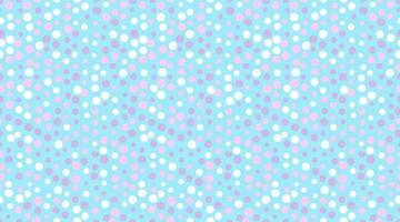 Delightful pastel polka dot pattern. Perfect for whimsical designs, branding, websites, or textile prints. This cheerful, seamless texture evokes joy and playfulness. vector