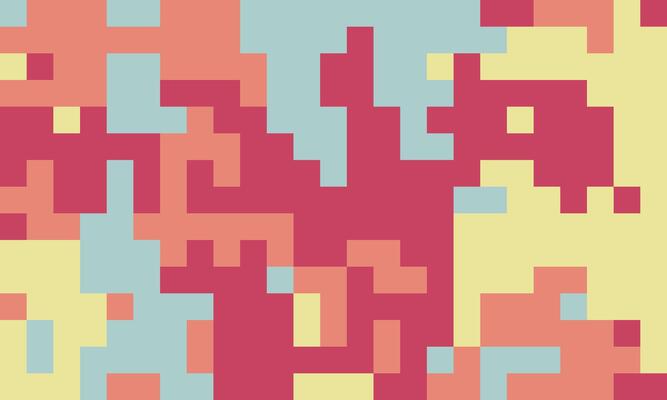 Abstract pixel art background. Pastel color palette creates a calming yet vibrant mood. Ideal for websites, presentations, and social media. Use as a texture or pattern for unique designs.