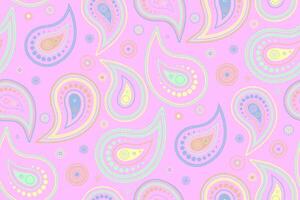 Romance boho on blossom native. Paisley ethereal to scrap stylish. Draw complexity of ornament repeating. vector
