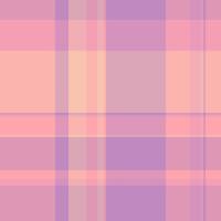 Britain seamless tartan fabric, menu check plaid . Row pattern texture textile background in pink and red colors. vector