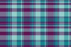 Adorable plaid background texture, neat seamless fabric. Best textile tartan check pattern in light and magenta colors. vector