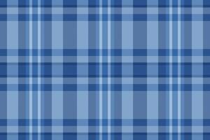 Official fabric plaid background, decorating pattern texture textile. Smooth check seamless tartan in blue and light colors. vector