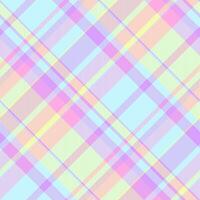 Windowpane check texture textile, revival pattern seamless. Tradition background tartan fabric plaid in light and lime colors. vector