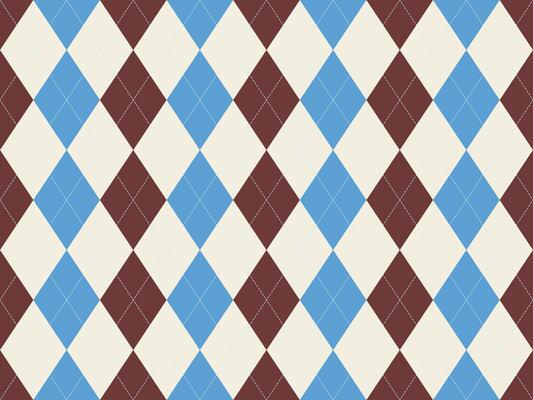 Elegant argyle pattern in classic blue, cream, and maroon. Perfect for adding a touch of sophisticated style to websites, textiles, and packaging.