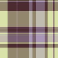 School plaid texture seamless, holiday textile background . Repetitive pattern check tartan fabric in pastel and light colors. vector