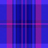 Diwali tartan check plaid, layer seamless fabric . Glen textile pattern texture background in indigo and pink colors. vector