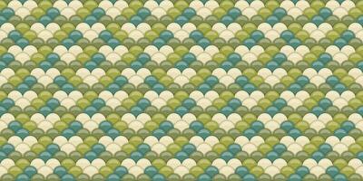 Elegant, repeating pattern of overlapping semicircles in calming earth tones. Ideal for website backgrounds, textile designs, or creating a serene atmosphere. vector