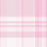Delicate pink and white plaid pattern. Perfect for textile designs, fashion, backgrounds, or website textures. Subtle elegance and soft texture evoke feelings of calmness and femininity. vector