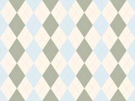 Elegant pastel argyle pattern background. Soft, subtle colors create a sophisticated yet playful mood. Ideal for websites, stationery, textiles, and more. vector