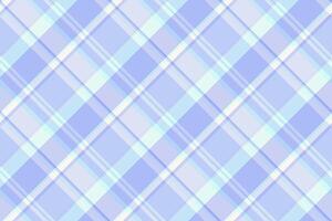 Repetition textile seamless, mid fabric check texture. Graph tartan pattern background plaid in light and blue colors. vector
