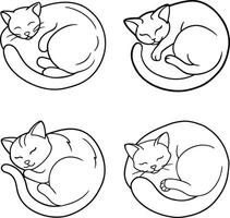 Fun for All Ages One Line Art Template for Coloring Page vector