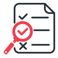 search report and browse data vector