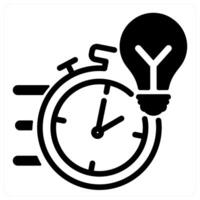 quick solution and instant help in black duo line vector