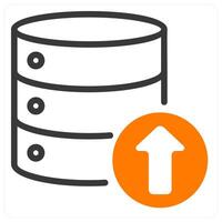 data upload icon concept vector