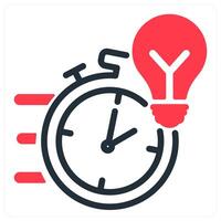 quick solution and instant help vector
