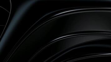Looped Elegant Black Background, Unique Design, Exclusive, Figures, Rotation video