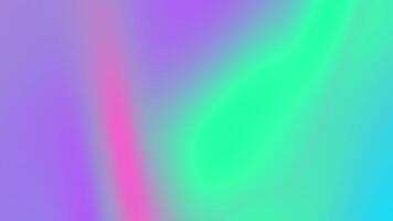 Blurred gradient of purple pink blue and green colors. Suitable for backgrounds, overlays, abstract designs, and artistic creations for various projects. video