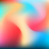square vibrant mesh glowing colorful gradient background vector