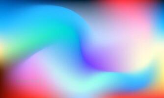 vivid mesh colorful gradient background with light effect vector