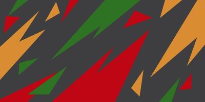 Juneteenth abstract background. black, red, yellow, green. Perfect for your design projects. vector
