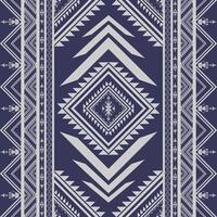 Ethnic geometric pattern vector