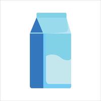 Packaged Milk in Carton vector
