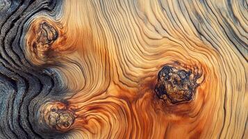 Close up of a tree trunk with some wood grain photo