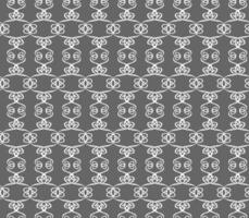 Seamless abstract pattern for wallpaper or fabric on a gray background vector