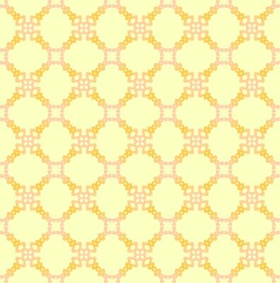 Seamless delicate pattern on beige background for wallpaper or fabric