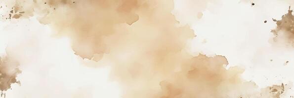 Elegant abstract watercolor backdrop with a fluid, artistic touch. Perfect for graphic design, branding, and presentations with space for text or visuals. brown color vector