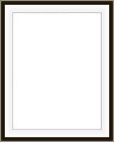 Interior frame. Modern frame. Elegant black photo frame. Classic frame. Element of your design. vector