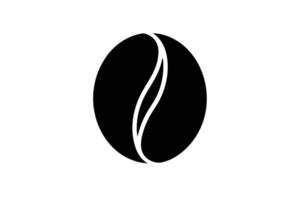 Simple black and white sphere with wavy design vector