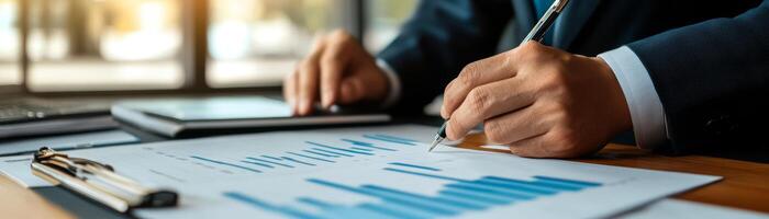 Investment solutions for financial wealth planning in business offices photo