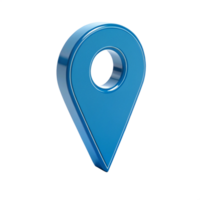 3D Shiny Location Pin Icon GPS Navigation Marker for Maps png