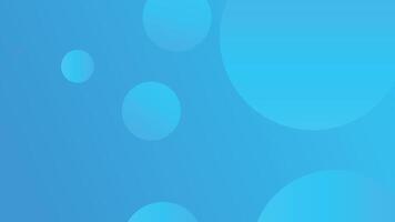 Abstract geometric background with Blue gradient circles with futuristic concept background vector