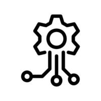 A minimal symbol representing a subject setting, Intelligent Configuration vector