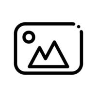 A minimal symbol representing a subject image frame vector