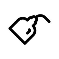 A representing a subject plug socket vector