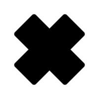 An essential design element showcasing the subject cross, Invalid entry vector