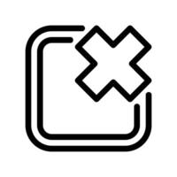 An essential design element showcasing the subject cross, Obsolete information vector