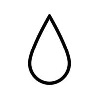 An essential design element showcasing the subject Rain water drop vector