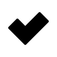An essential design element showcasing the subject Check box vector