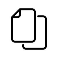 A clean pictogram focused on a topic Data file vector