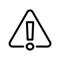 An essential design element showcasing the subject warning sign vector