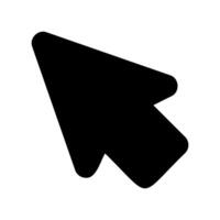 A clear graphic sign related to the theme Programmatic cursor click vector