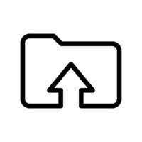 An essential design element showcasing the subject folder, file vector