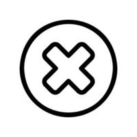 An essential design element showcasing the subject Confirm with No button vector