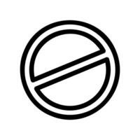 An essential design element showcasing the subject IP ban vector